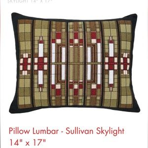 Frank Lloyd Wright Lumbar Pillow
